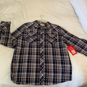 New men True Religion button up shirt